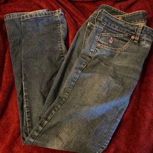 Volcom blue Skinny Jeans sold at Tilly’s size 9